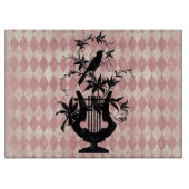  snijbord voor harp en vogel snijplank (Voorkant)