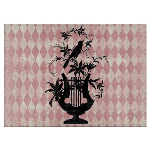 snijbord voor harp en vogel snijplank (Voorkant)