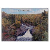 Snijbord voor Herfsten van de rivier de Beaver Snijplank (Voorkant)