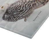 Snijbord voor houten glaswieg snijplank (Hoek)