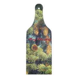 snijbord voor kerstwijn van PINE COMB Snijplank