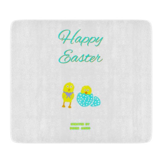 Snijbord voor paasbakken snijplank (Voorkant)