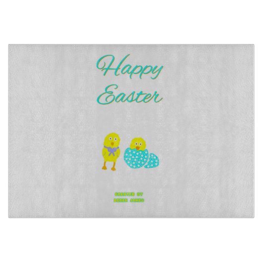 Snijbord voor paasbakken snijplank (Voorkant)