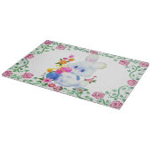 Snijbord voor paasbundelglas snijplank (Hoek)