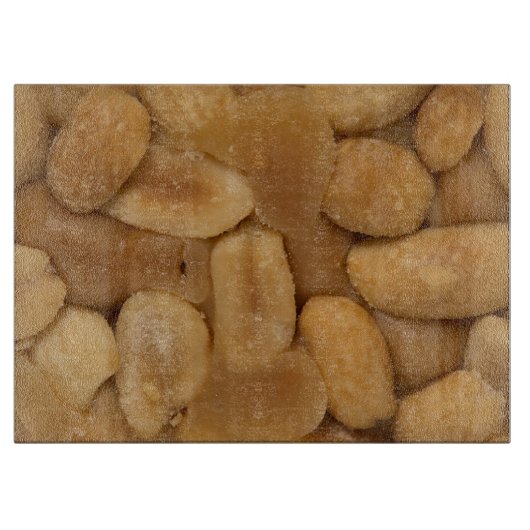 Snijbord voor snoepjes van pinda's snijplank (Voorkant)