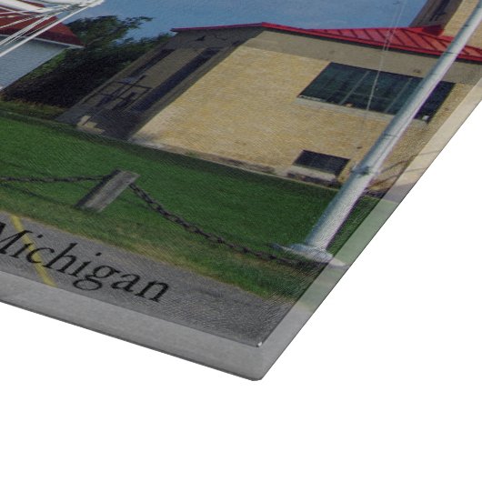 Snijbord voor vuurtoren van Whitefish Point Snijplank (Hoek)