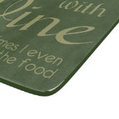 Snijbord voor wijn snijplank (Hoek)