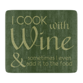 Snijbord voor wijn snijplank