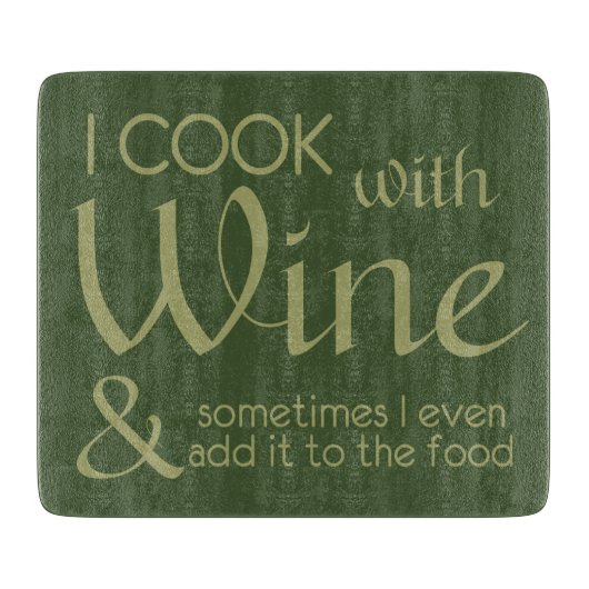 Snijbord voor wijn snijplank (Voorkant)