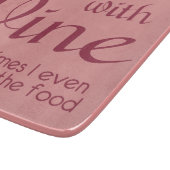 Snijbord voor wijn snijplank (Hoek)