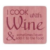 Snijbord voor wijn snijplank (Voorkant)