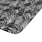 Snijbord voor zwarte en grijze handpalmen snijplank (Hoek)