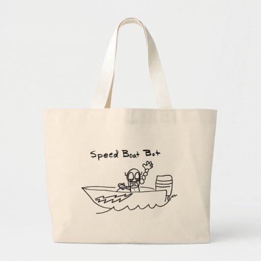 Snijbot Grote Tote Bag (Voorkant)