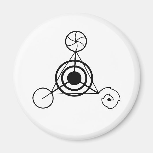 Snijcirkel 7 magneet (Voorkant)