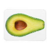 Snijd avocado fruit magneet (Horizontaal)