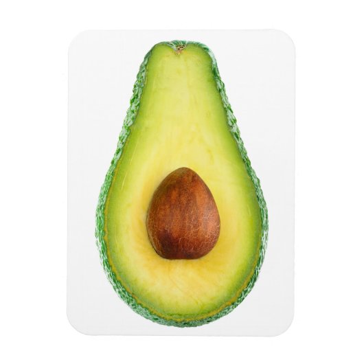 Snijd avocado fruit magneet (Verticaal)