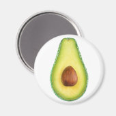 Snijd avocado fruit magneet (Voorkant / Achterkant)