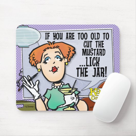 Snijd de mosterd muismat (Met muis)