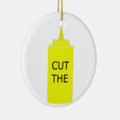 SNIJD DE MUSTARD KERAMISCH ORNAMENT (Rechts)