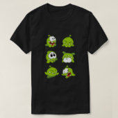 Snijd de piek - Om nom Pack 2 T-shirt (Design voorkant)