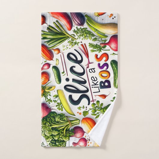 Snijd het als een keukenhanddoek van de baas handdoek (Handdoek)