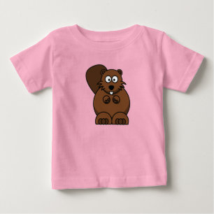 Snijd het T-shirt Little Beaver Baby
