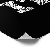 Snijd het uit Schaar Poster (Hoek)