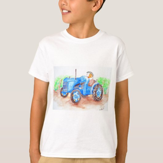 Snijd het Varkenspek van Farmer Guinee af T-shirt (Voorkant)