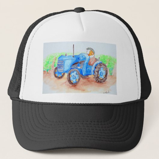 Snijd het Varkenspek van Farmer Guinee af Trucker Pet (Voorkant)