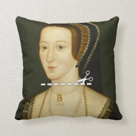 Snijd hier - Anne Boleyn Kussen
