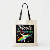 SNIJD IK VAN GYMNASTIEK GEPERSONALISEERD ONTWERP TOTE BAG (Voorkant)
