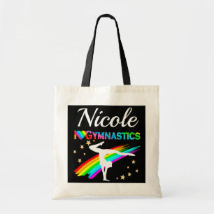 SNIJD IK VAN GYMNASTIEK GEPERSONALISEERD ONTWERP TOTE BAG
