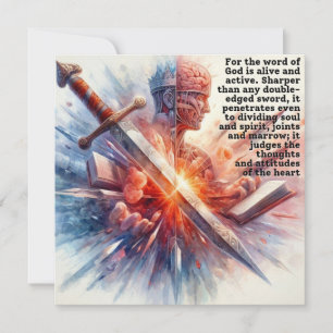 Snijd naar het Hart (Hebreeën 4:12) Kaart