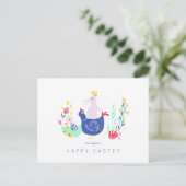 Snijd samen Pasen Briefkaart (Staand voorkant)