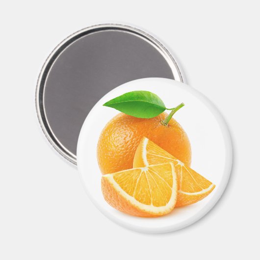 Snijd sinaasappels magneet (Voorkant / Achterkant)