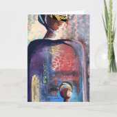 Snijd uit hetzelfde doek - Blanco binnenbegroeting Kaart (Voorkant)