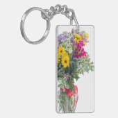 Snijd Vloerbouquet Sleutelhanger (Voorkant Links)