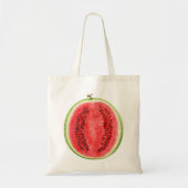 Snijd watermeloen tote bag (Voorkant)