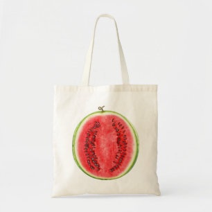 Snijd watermeloen tote bag