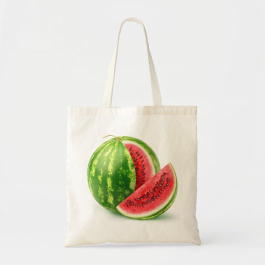 Snijd watermeloen tote bag (Voorkant)