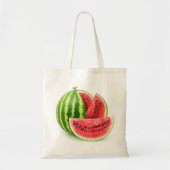 Snijd watermeloen tote bag (Voorkant)