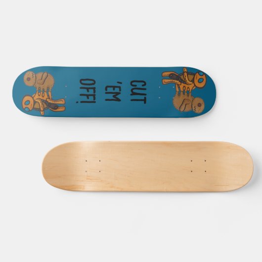 Snijd ze van Skateboard af (Horizontaal)