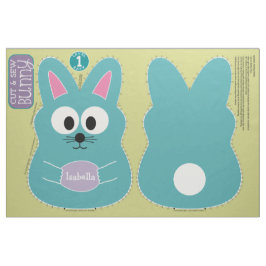 Snijden en naaien Gepersonaliseerd paasbunny Stomp Stof