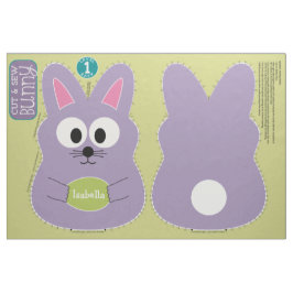 Snijden en naaien Gepersonaliseerd paasbunny Stomp Stof