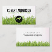 Snijden gras | Hedge Clippers | Landschaper Visitekaartje (Voorkant / Achterkant)