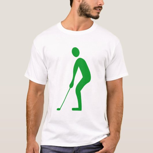 Snijden - groen t-shirt (Voorkant)