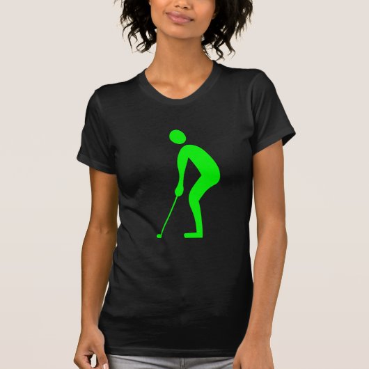Snijden - groen t-shirt (Voorkant)