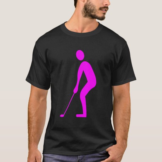 Snijden - Magenta T-shirt (Voorkant)