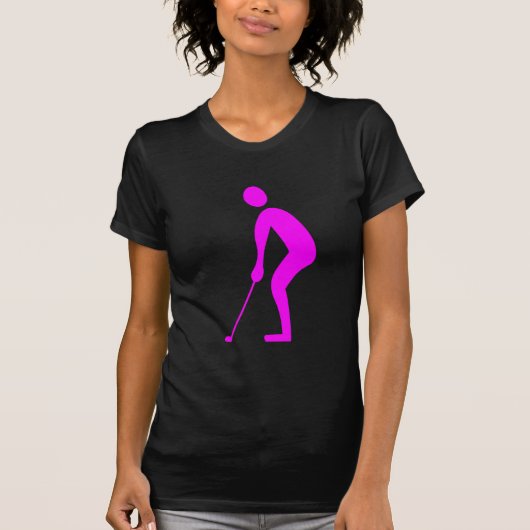 Snijden - Magenta T-shirt (Voorkant)