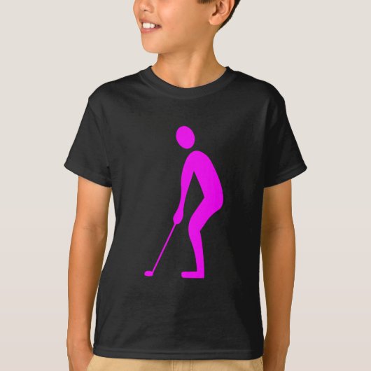 Snijden - Magenta T-shirt (Voorkant)